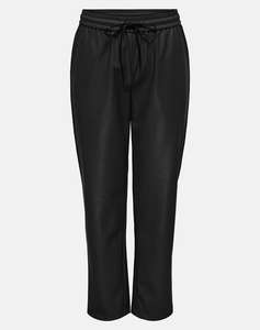 ONLY ONLHERO MW FAUX LEATHER PULL-UP PANT PNT