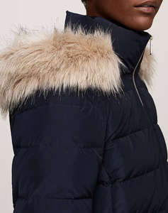 TOMMY HILFIGER HERITAGE DOWN TYRA JKT WITH FUR