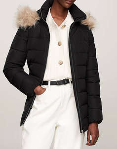 TOMMY HILFIGER HERITAGE DOWN TYRA JKT WITH FUR