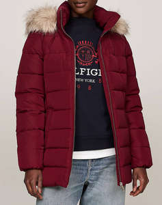 TOMMY HILFIGER HERITAGE DOWN TYRA JKT WITH FUR