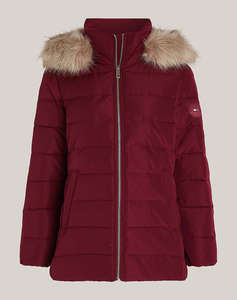 TOMMY HILFIGER HERITAGE DOWN TYRA JKT WITH FUR