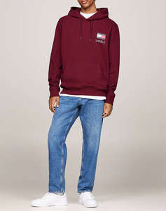 TOMMY JEANS TJM REG ESSENTIAL FLAG HOOD EXT