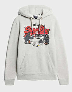 SUPERDRY D1 OVIN NEW YORK VL GRAPHIC HOODIE HANORAC DE BARBATI