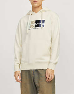 JACK&JONES JORPORTLAND BLOCK SWEAT HOOD LN