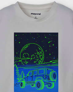 MAYORAL Bluza cu maneca lunga glow in the dark