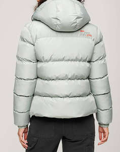 SUPERDRY D2 SDCD HOODED SPORTS PUFFER JACKET GEACA DE DAMA