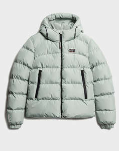 SUPERDRY D2 SDCD HOODED SPORTS PUFFER JACKET GEACA DE DAMA