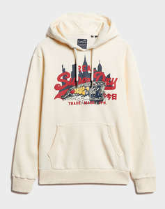 SUPERDRY D1 OVIN NEW YORK VL GRAPHIC HOODIE HANORAC DE BARBATI