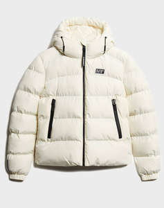 SUPERDRY D2 SDCD HOODED SPORTS PUFFER JACKET GEACA DE DAMA