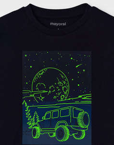 MAYORAL Bluza cu maneca lunga glow in the dark