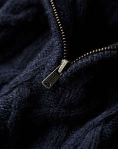 SUPERDRY D1 OVIN JACOB CABLE KNIT HALF ZIP TRICOTAT DE BARBATI