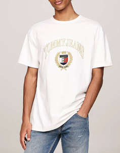 TOMMY JEANS TJM REG TJ GOLD CREST TEE