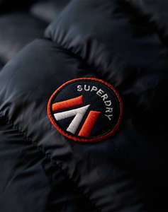 SUPERDRY D2 SDCD HOODED FUJI QUILT PADDED JKT GEACA DE DAMA