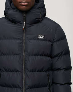 SUPERDRY D2 SDCD HOODED SPORTS PUFFER JACKET GEACA DE BARBATI