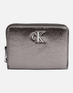 CALVIN KLEIN MINIMAL MONOGRAM M ZIP AROUND T ( Dimensiuni: 11 x 8 cm.)