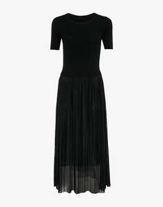 MEXX Dress with knitwear top and plisse skirt