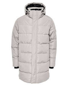 ONLY&SONS ONSCARL LIFE LONG QUILTED COAT OTW NOOS