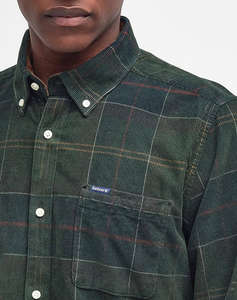 BARBOUR BLAIR TAILORED TARTAN CORD SHIRT CAMASA M/M