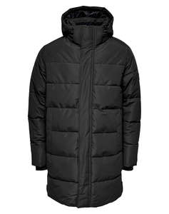 ONLY&SONS ONSCARL LIFE LONG QUILTED COAT OTW NOOS