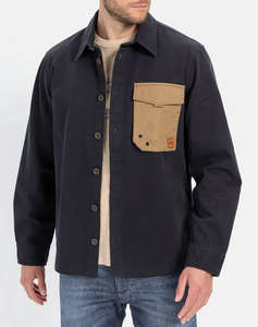 CAMEL CAMASA Overshirt M.M. contrast pocket