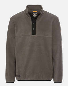 CAMEL Hanorac fleece troyer half button