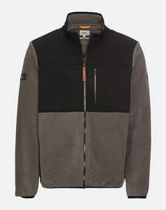 CAMEL Jacheta/hanorac full zip meterial mix