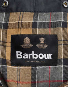 BARBOUR WAXED COTTON HOOD GLUGA GEACA