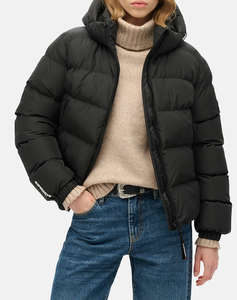 SUPERDRY D2 SDCD HOODED SPORTS PUFFER JACKET GEACA DE DAMA