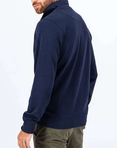 FYNCH HATTON Zip Cardigan, Structure Interlock