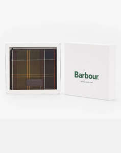 BARBOUR TARTAN WALLET PORTOFEL