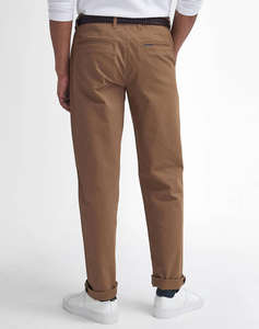 BARBOUR SUEDED SATEEN TAILORED FIT TROUSER PANTALONI