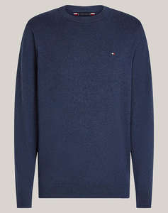 TOMMY HILFIGER PIMA ORG CTN CASHMERE CREW NECK