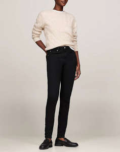 TOMMY HILFIGER COMO SKINNY RW BLACK