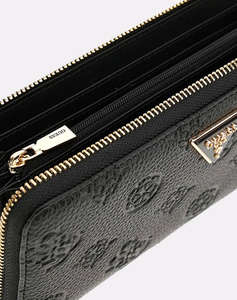 GUESS CRESIDIA SLG LARGE ZIP AROUND ACCESORIU DE DAMA (Dimensiuni: 20 x 10 x 3 cm.)