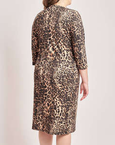 PARABITA Rochie imprimata animal print