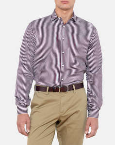 THE BOSTONIANS CAMASA ACORN TWILL CUSTOM FIT Stripe TWILL Semi-rex Custom FIT