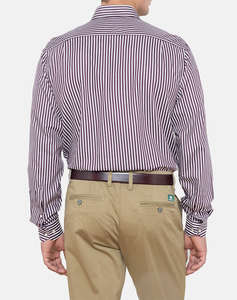 THE BOSTONIANS CAMASA ACORN TWILL CUSTOM FIT Stripe TWILL Semi-rex Custom FIT