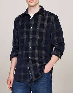 TOMMY HILFIGER CORDUROY CHECK RF SHIRT