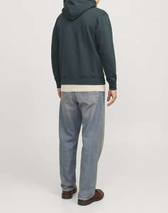 JACK&JONES JORVESTERBRO NEWTON BOXFRONT SWEAT BF LN