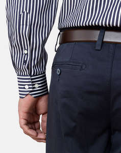 THE BOSTONIANS CAMASA ACORN TWILL CUSTOM FIT Stripe TWILL Semi-rex Custom FIT