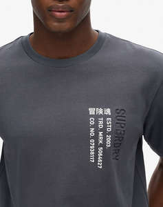 SUPERDRY D2 SDCD UTILITY SPORT LOGO LOOSE TEE BLUZA DE BARBATI