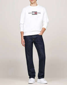 TOMMY HILFIGER HILFIGER FLAG EMBRO SWEATSHIRT