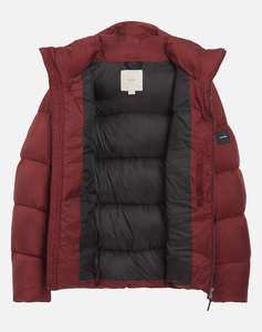 CALVIN KLEIN HOODED QUILT PUFFER MW