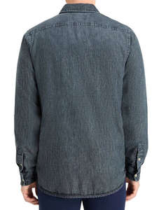 SCOTCH&SODA WASHED BLACK DENIM SHIRT