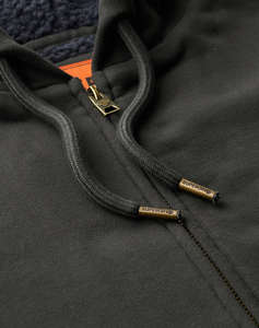 SUPERDRY D2 OVIN BORG LINED ZIPHOOD HANORAC DE BARBATI