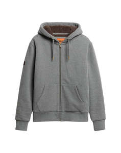 SUPERDRY D2 OVIN BORG LINED ZIPHOOD HANORAC DE BARBATI