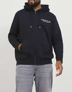 JACK&JONES JORVESTERBRO SWEAT ZIP HOOD NOOS PLS