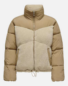 ONLY ONLSIENA TEDDY MIX PUFFER CC OTW