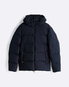 TOMMY HILFIGER DOWN HOODED PUFFER JACKET