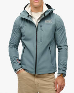 SUPERDRY D2 SDCD HOODED SOFT SHELL TREKKER JKT GEACA DE BARBATI